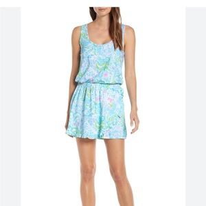 🌴Lilly Pulitzer Analee Romper What A Lovely Place🌴